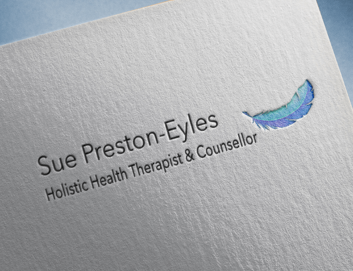 Therapy Counselling By Sue mobile logo design